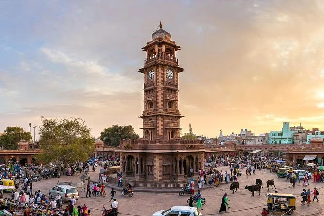 Cab Taxi Rental Service to Clock Tower Jodhpur